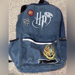 Harry Potter Blue Denim  “Up To No Good” Backpack